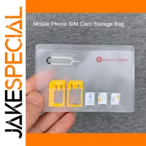 SIM Card Storage Box Holder for Micro/Nano Cards