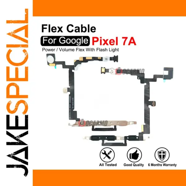 Google Pixel 6A Power and Volume Button Flex