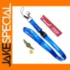 3PCS Vintage Black Keychain Lanyard Set