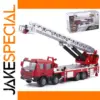 Alloy 1:50 Ladder Fire Engine Model Toy
