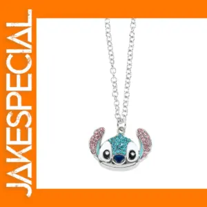 Disney Stitch Cartoon Pendant Necklace for Women