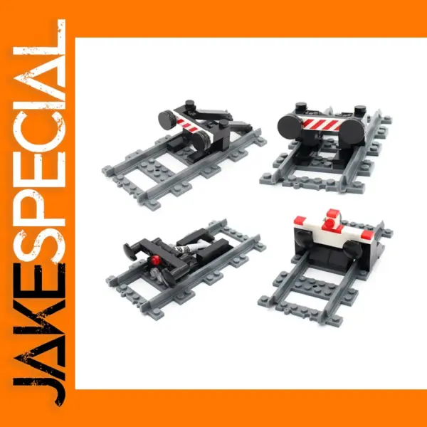 Railway Buffer Stop Model Set for LEGO
