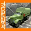1/24 Scale CA10 Alloy Tactical Truck Model