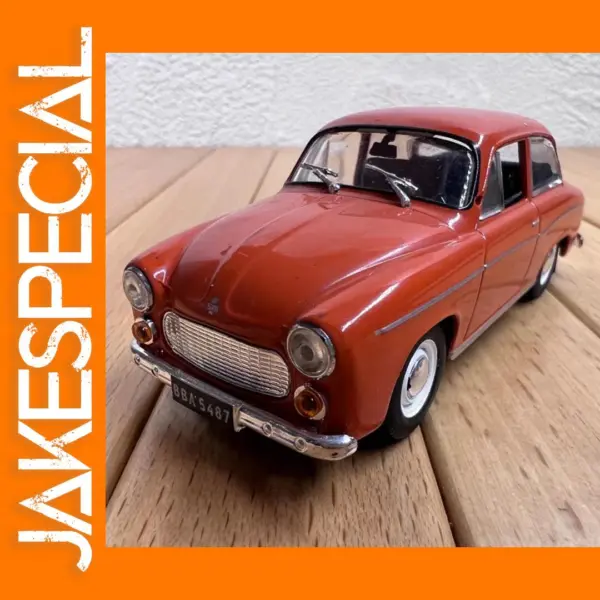 Polish FSM 105 1:43 Scale Diecast Car Model Flaws