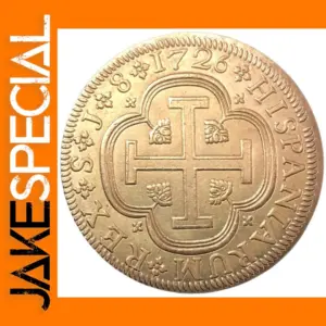 8 Escudos Felipe V Antique Gold Replica Coin