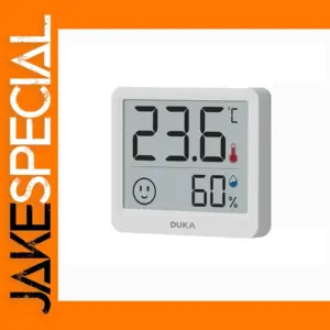Digital Temperature and Humidity Meter Display