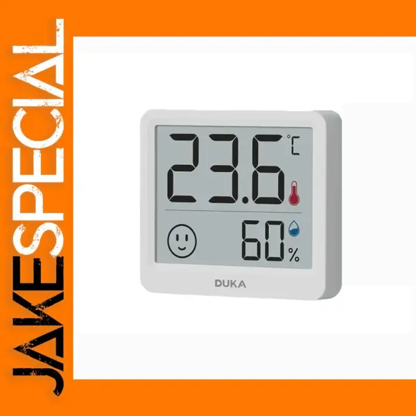 Digital Temperature and Humidity Meter Display