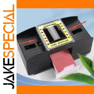 Automatic Card Shuffler Model VKTECH Black
