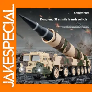 DF-31 Missile Launcher Truck Model with Lights
