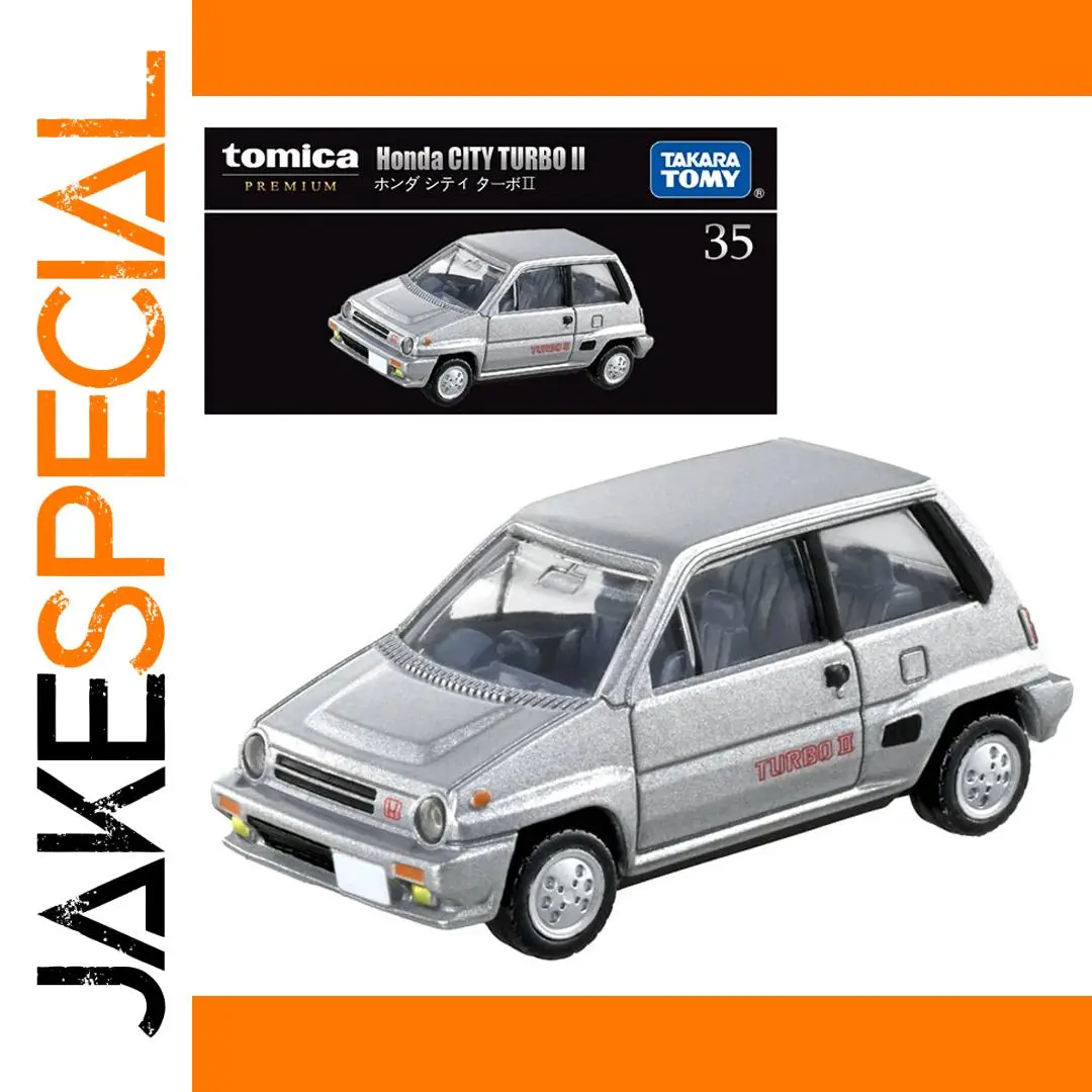 Tomica Premium Honda City TurboII 1:64 Model 1 Tomica Premium Honda City TurboII 1:64 Model