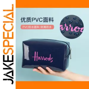 Nylon Makeup Bag with Zipper Organizer