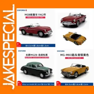 1:76 MG-Mkll Retro Sports Car Diecast Model