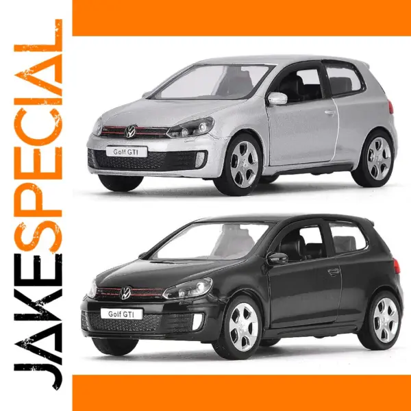 1:36 Golf 6 GTI Diecast Alloy Car Model