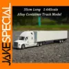 1:64 Scale Diecast Alloy Container Truck Model