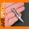 Mini Titanium Alloy Folding Knife EDC Tool