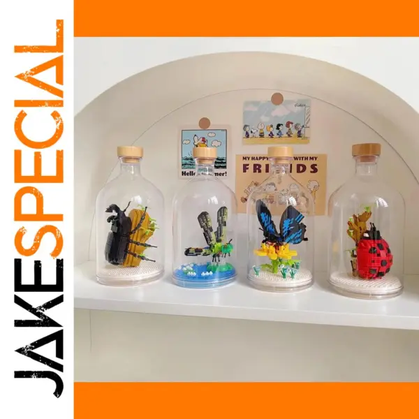 Insect Collection Building Blocks with Display