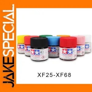 10ml Tamiya Water-Based Flat Acrylic Paint Set