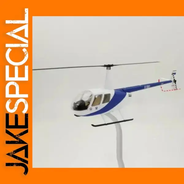 1:32 Scale Diecast Robinson R44 Helicopter Model