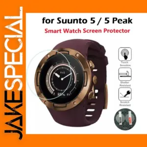 5PCS Tempered Glass for Suunto 5 Smartwatch