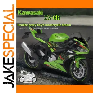 1/12 Scale Kawasaki ZX-6R Ninja Model Motorbike