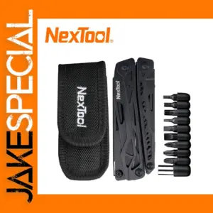 NexTool 11-in-1 Black Multi-Tool Kit