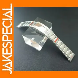 20mm Solid Stainless Steel Watch Band for Men