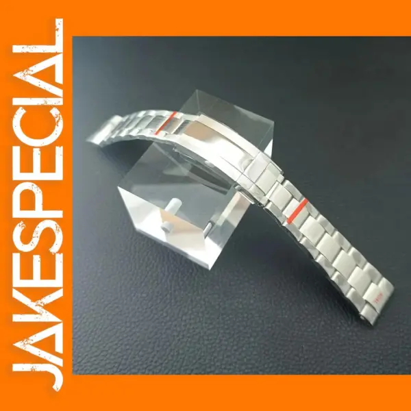 20mm Solid Stainless Steel Watch Band for Men