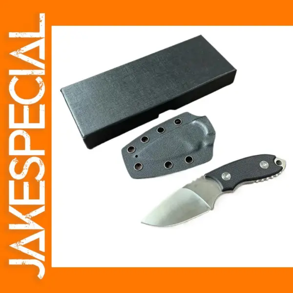 G10 D2 Steel Small Fixed Blade Knife