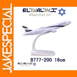 1:400 Scale Diecast B-777 El Al Model Aircraft