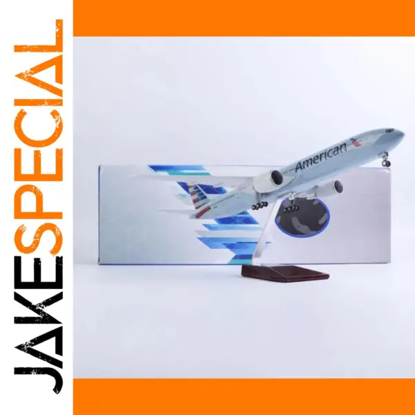 Diecast B777 Model American Airlines 47CM