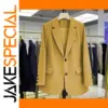 Yellow Blazer for Women Autumn Winter Fashion