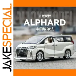 1:24 Toyota Alphard Diecast Alloy Model Car