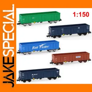 N Scale 1:160 Gondola Car Model Set of 3