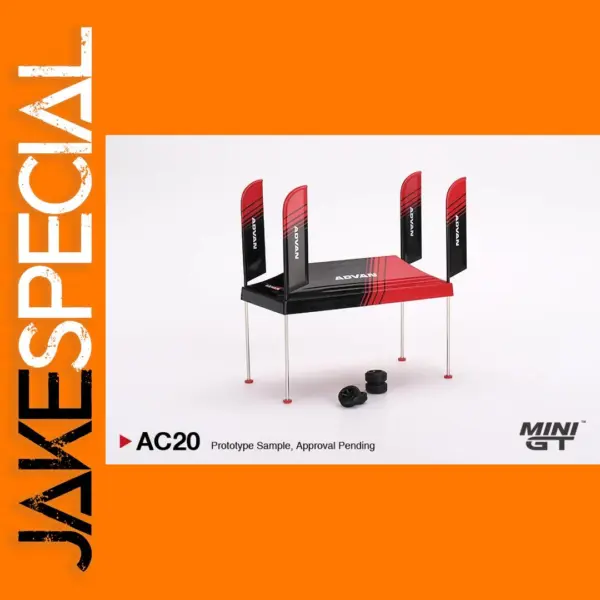 MINIGT 1:64 Paddock Service Tent Set