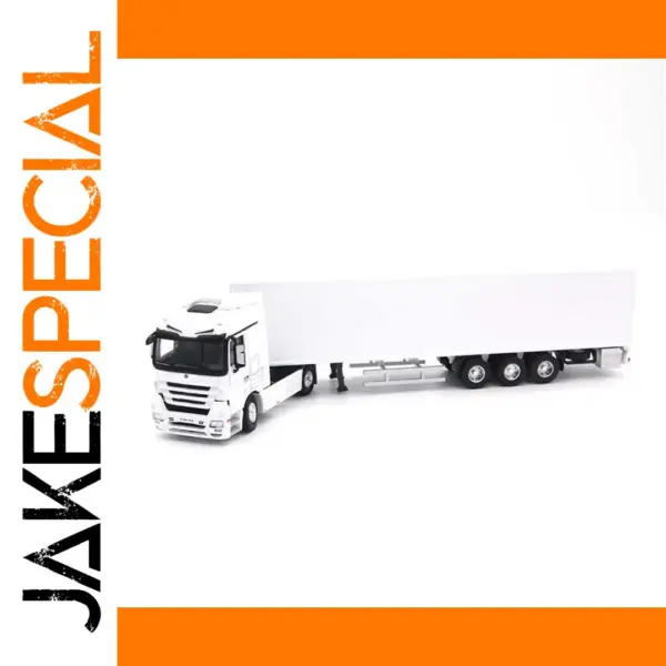 1/50 Scale Diecast Container Truck Model