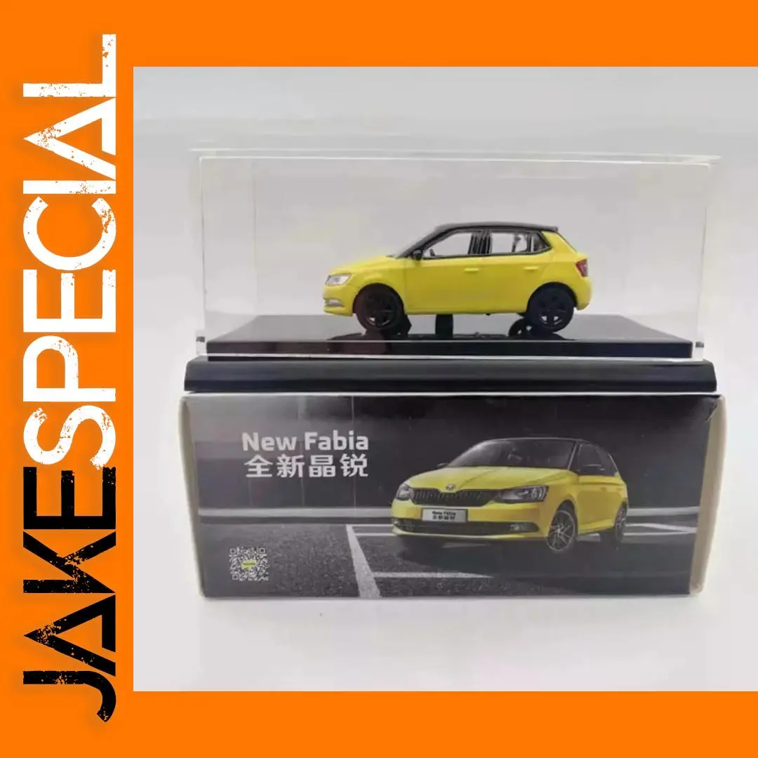 Diecast Alloy 1/64 Skoda New Fabia Model 1 Diecast Alloy 1/64 Skoda New Fabia Model