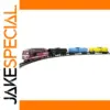 HO Scale Model Locomotive with Oil Tank Cars