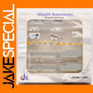 1:400 Scale Airport Ground Handling Vehicle Set