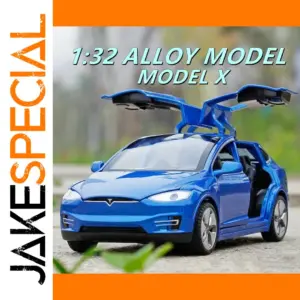 1:32 Tesla Model X S Alloy Diecast Toy Car