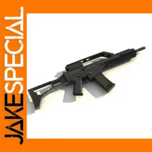 G36c Assault Gun 3D Paper Model Kit