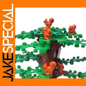 Squirrel Animal Jungle Building Blocks Set