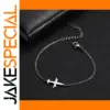 Stainless Steel Plane Charm Bracelet for Women
