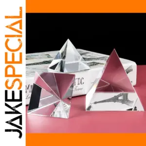 Crystal Pyramid Prism with Variable Side Lengths