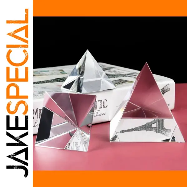 Crystal Pyramid Prism with Variable Side Lengths