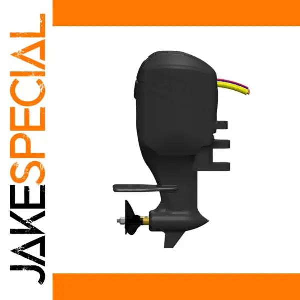 RC Boat 1/8 Scale Outboard Motor Shell Kit
