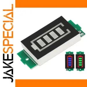 Battery Capacity Indicator Module for 1S-8S Lithium Batteries