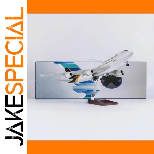 Boeing 747-400 Resin Model Airplane Display