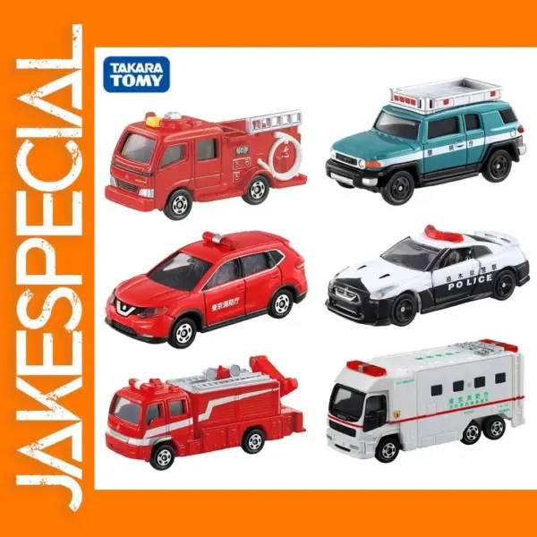 1/64 Scale Diecast Police Car Model Toys
