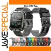C20 Pro 22mm Silicone Watch Strap for Smartwatch