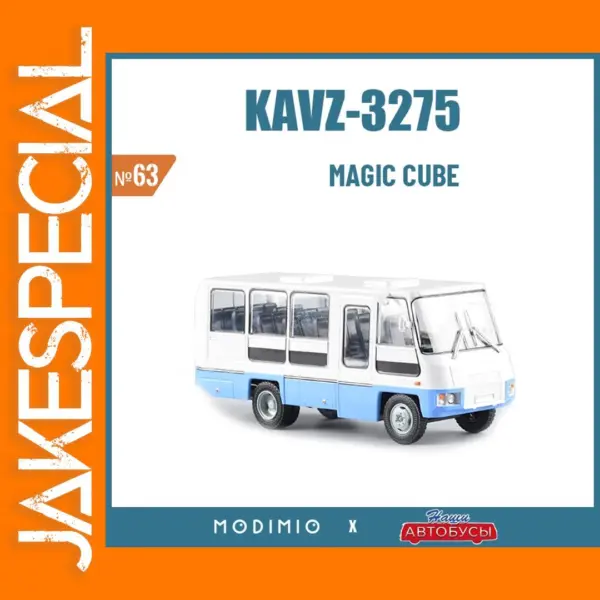 Kurgan Kavz-3275 Model Bus 1:43 Scale